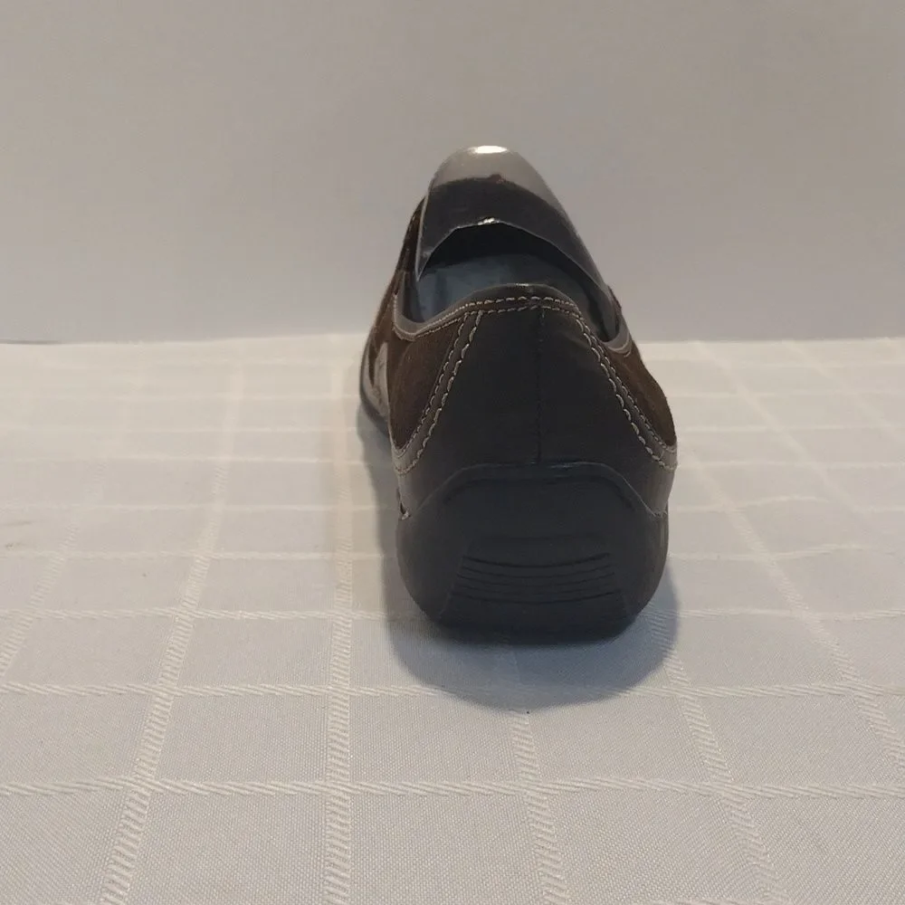 NIB Array Hickory Brown Slip-On Shoes! CONSIGNMENT!